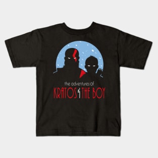 The Animated Adventures of Kratos & The Boy Kids T-Shirt